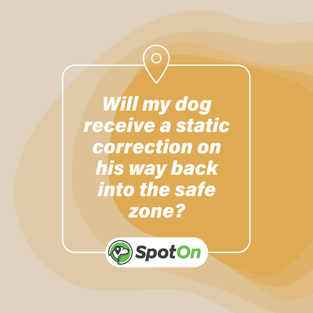 Will My Dog Receive a Static Correction For Returning to the Safe Zone?